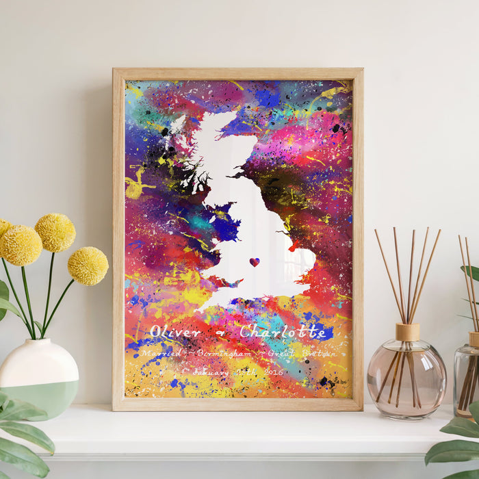 Personalised location Print