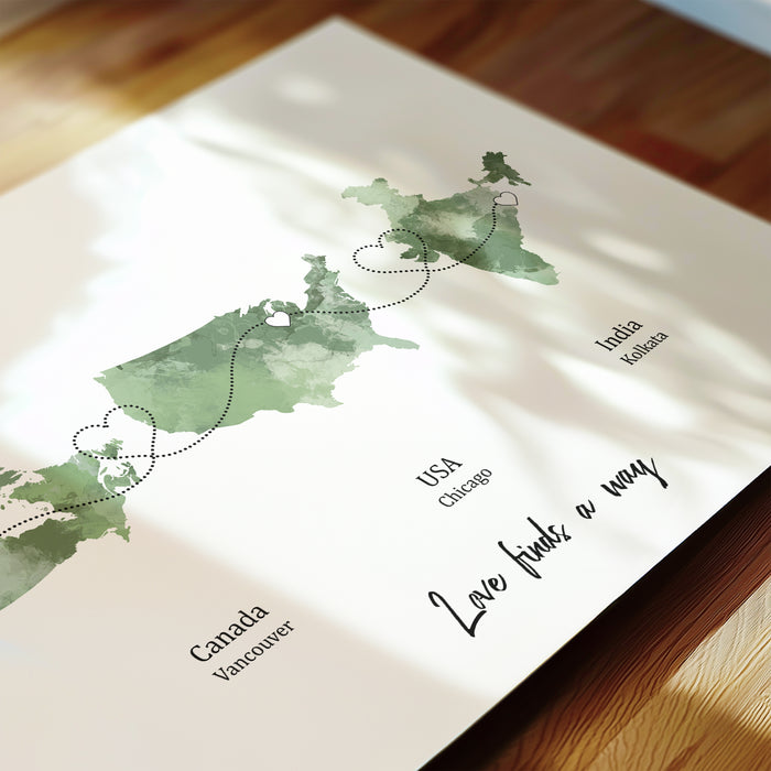 Personalised Three Location Print 2.0 - Custom Line