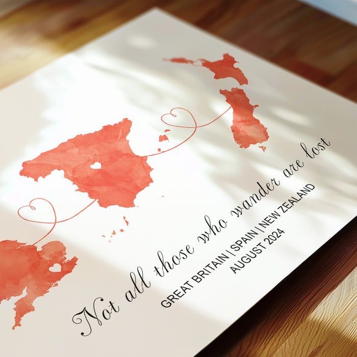 Personalised Three Location Print 3.0