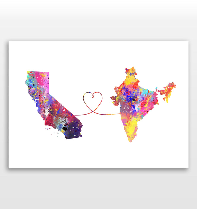 California to India — Lotsy.co.uk