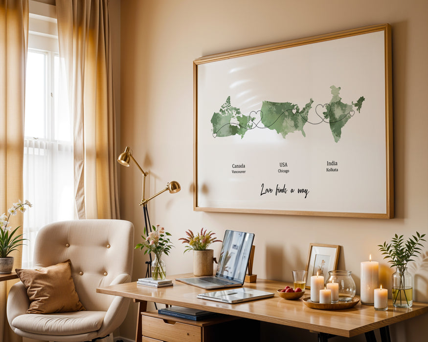 Personalised Three Location Print 2.0 - Custom Line