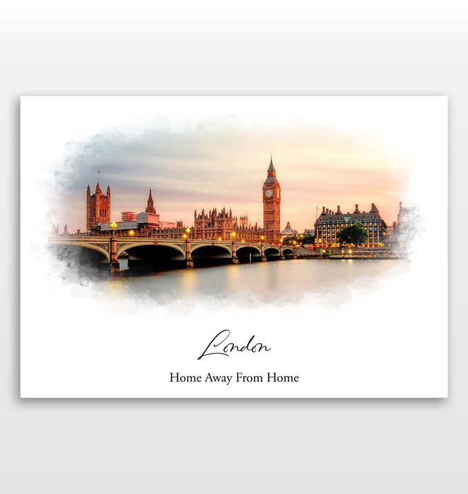 Personalised City Skyline Photos - Customisable City Art