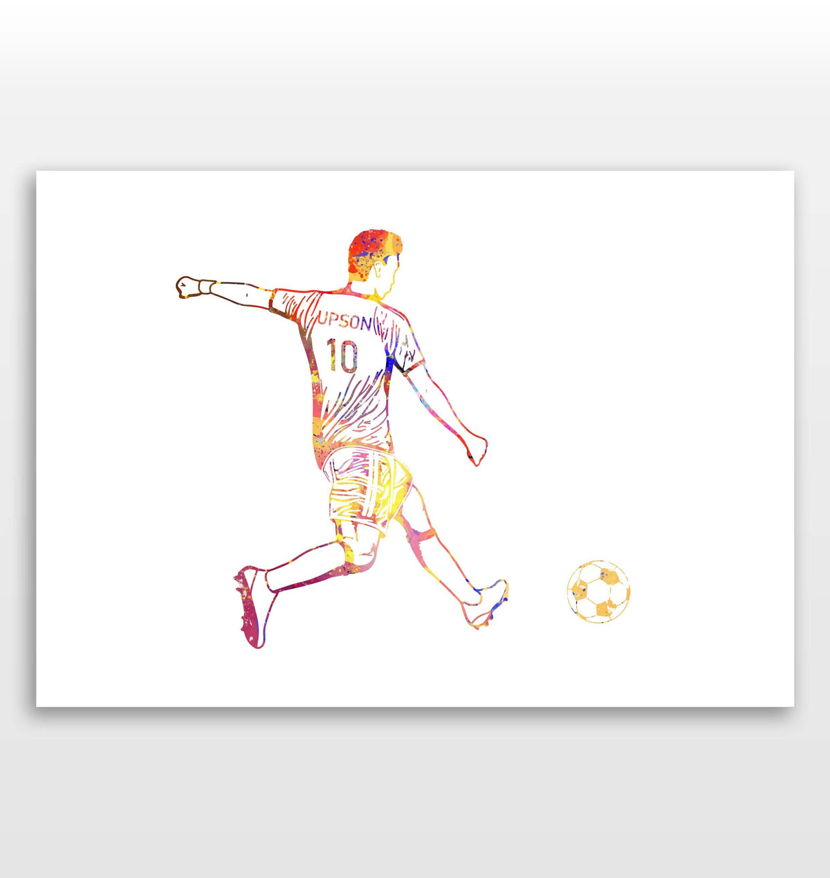 Personalised Football Print — Lotsy.co.uk