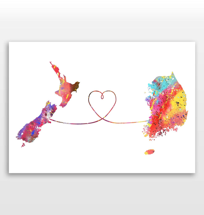 New Zealand to South Korea