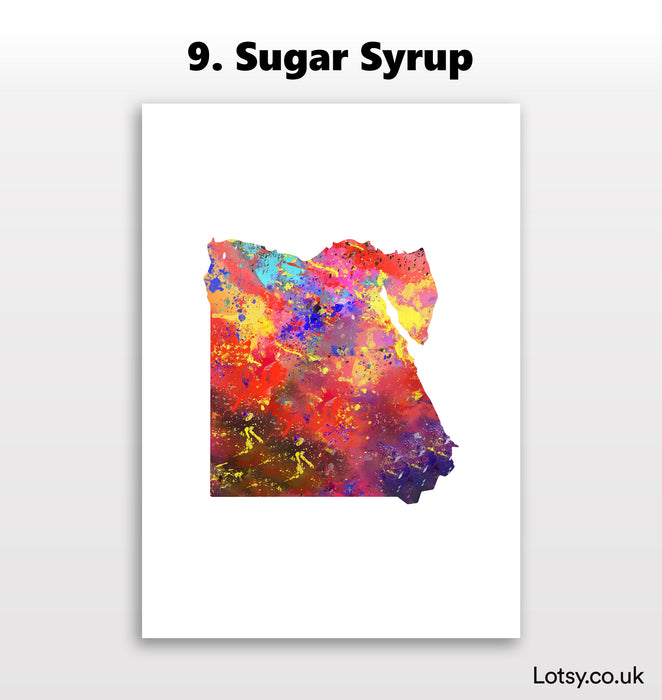 Personalised location Print