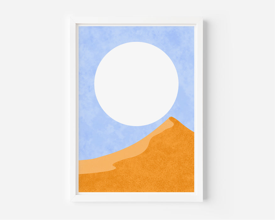 Abstract Desert Sunrise