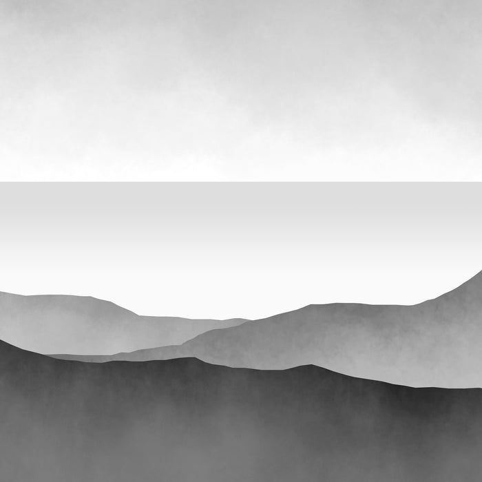 Abstract Grey Landscapes - Set of 3