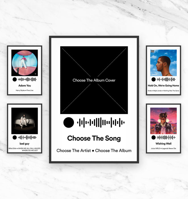 Music App Code Inspired Personalised Print