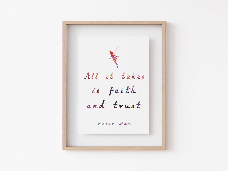 Tinker Fairy: todo lo que se necesita es fe y confianza.