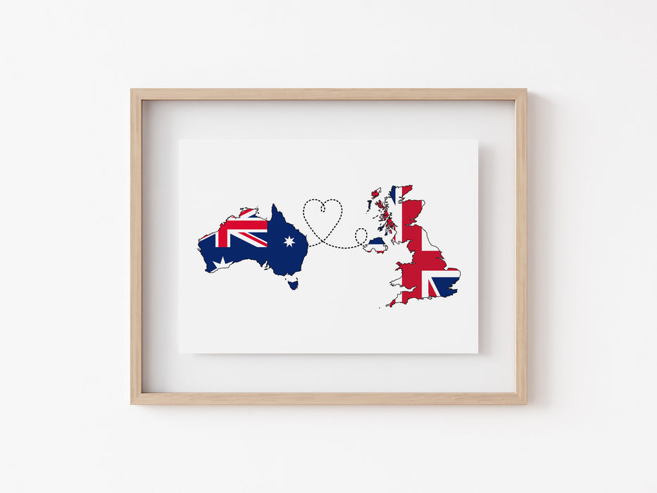 Australia to UK