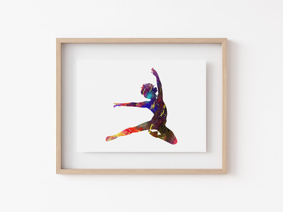 Ballet woman jump 1