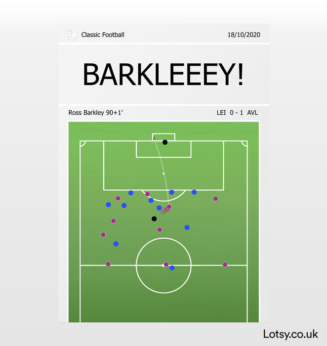 Barkley Goal Print