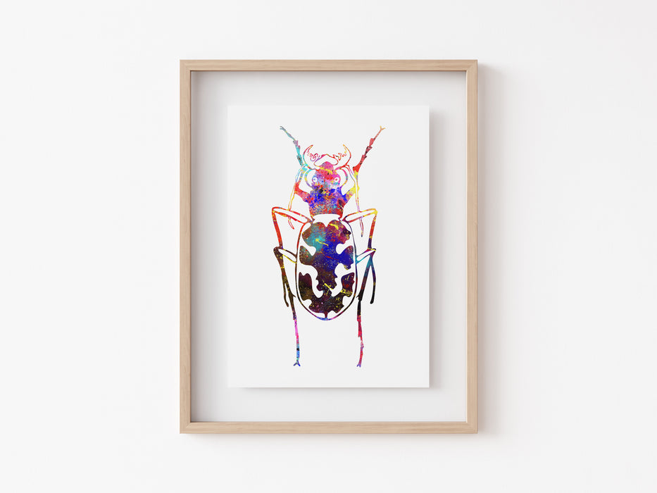 Impresión de escarabajo