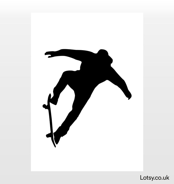 Skateboard Print - Blunt Fakie
