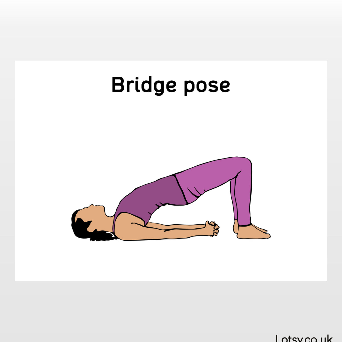 Doing Bridge Exercise Cliparts, Stock Vector and Royalty Free Doing Bridge  Exercise Illustrations