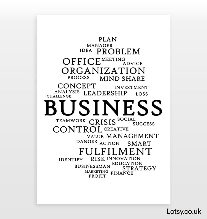 Business - Quote Print