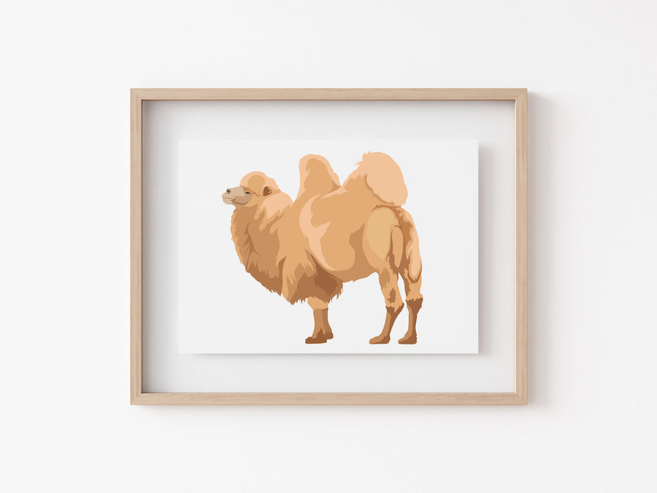 Estampado de camello