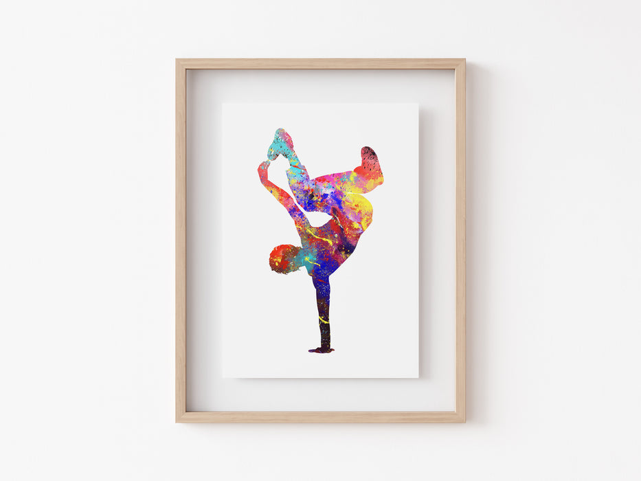 Dancer Print - Dancer handstand 3