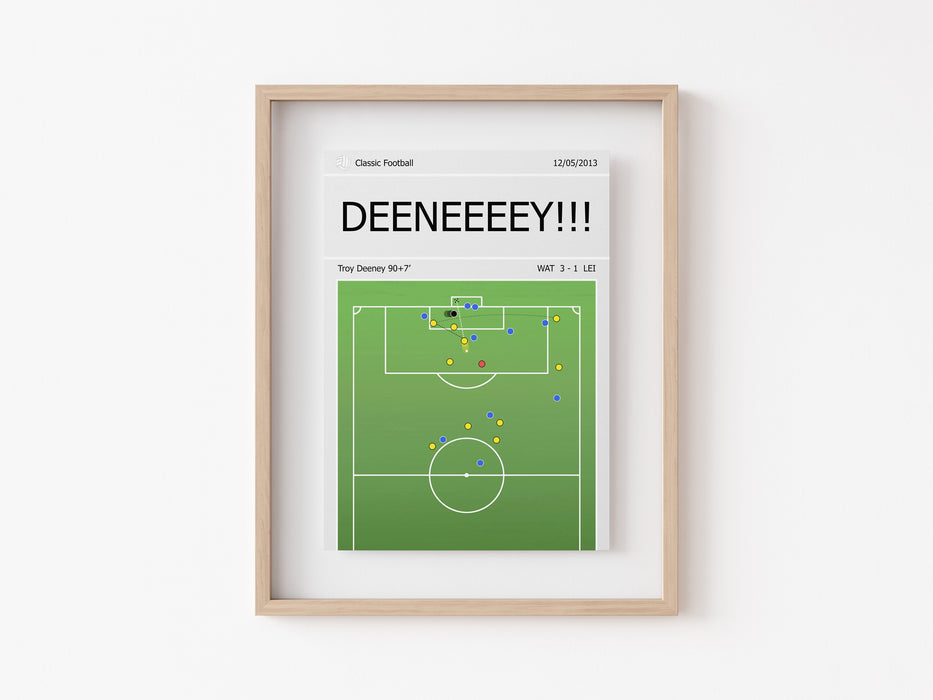 Deeney Goal Print