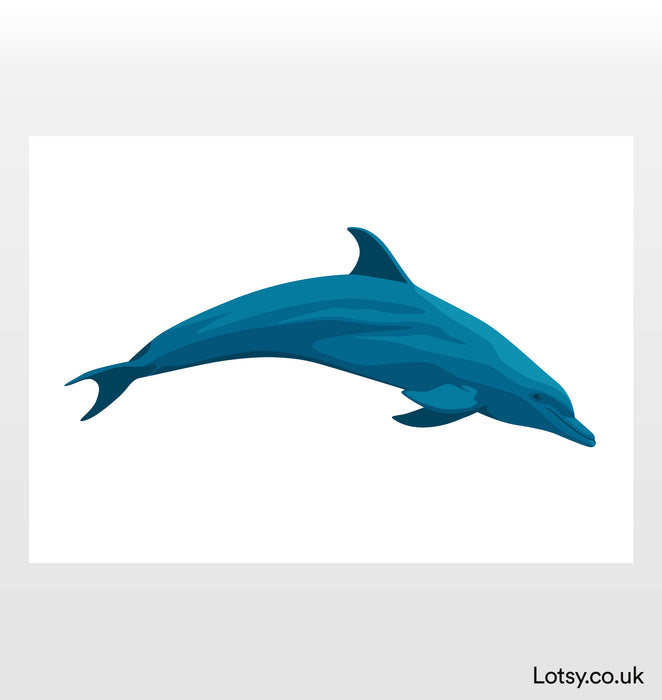Dolphin Print
