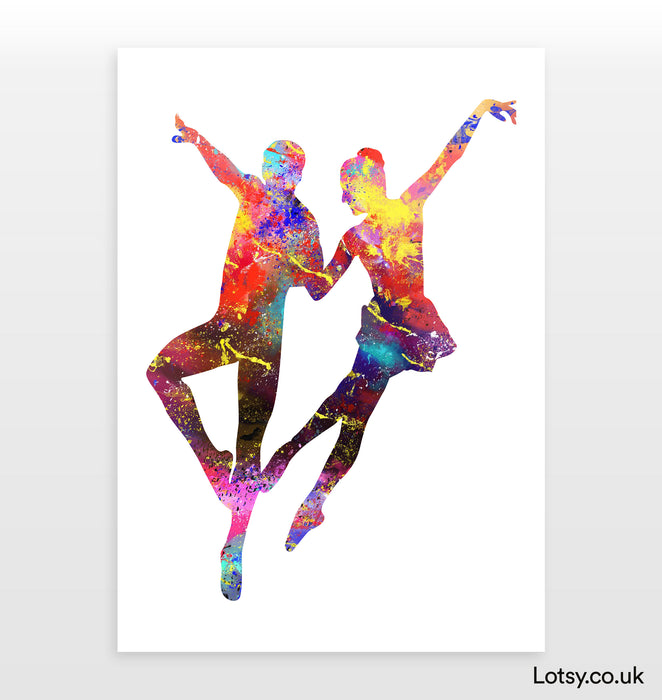 Ballet Print - Duo ballet 8