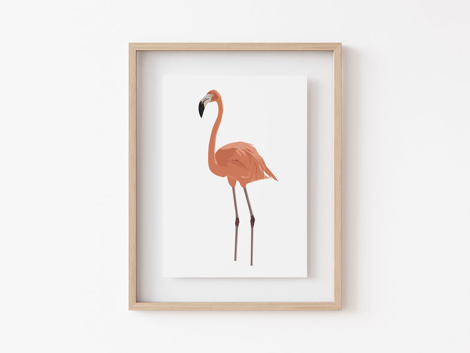 Flamingo Full Body Print