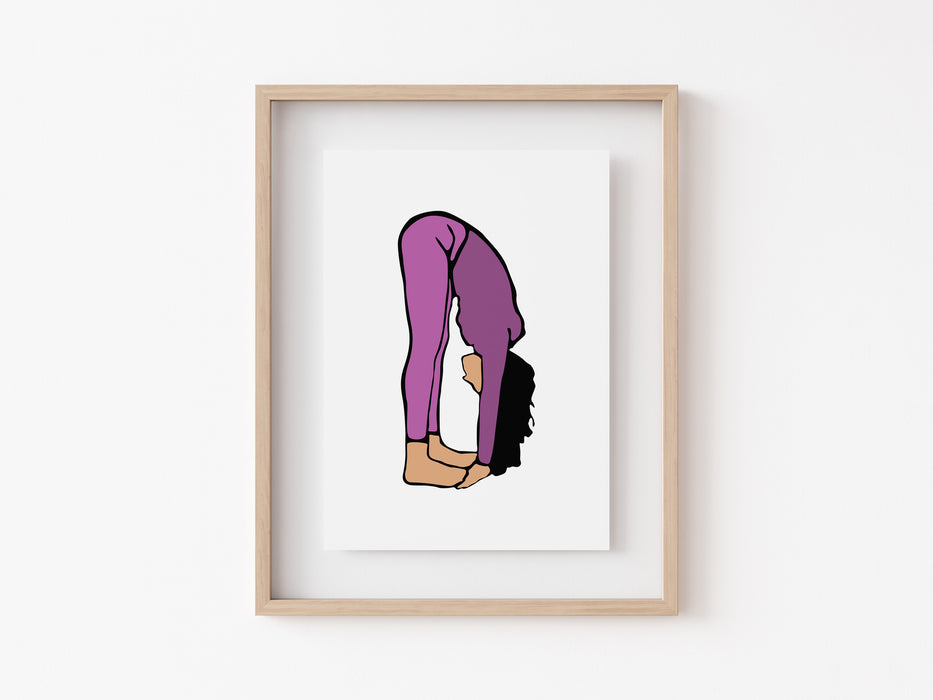 Gorilla - Yoga Print