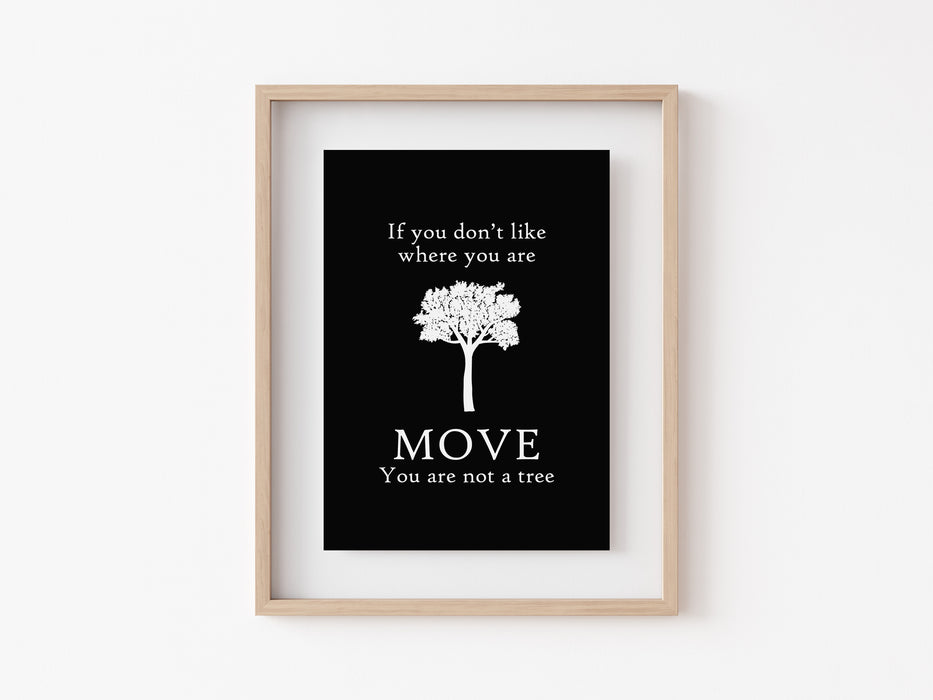 Move - Quote Print