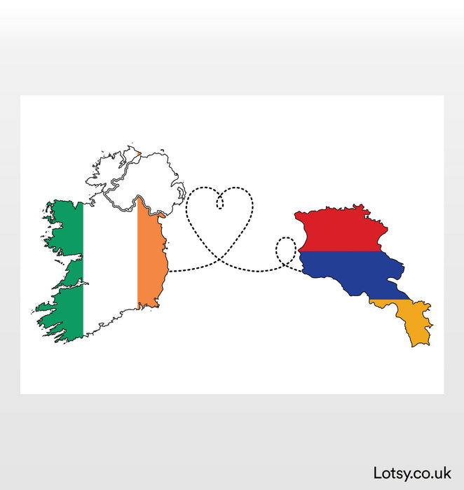 Ireland to Armenia