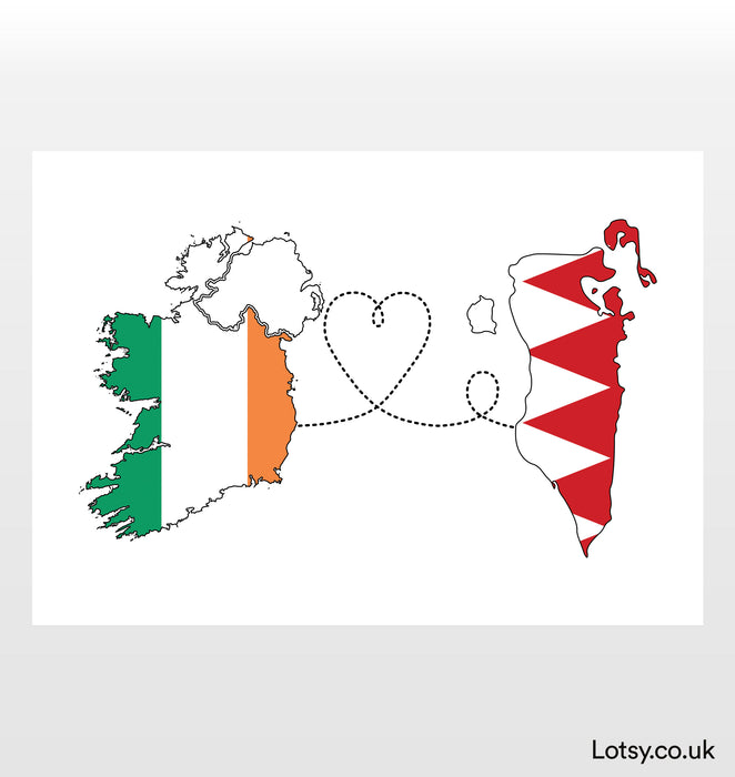 Ireland to Bahrain