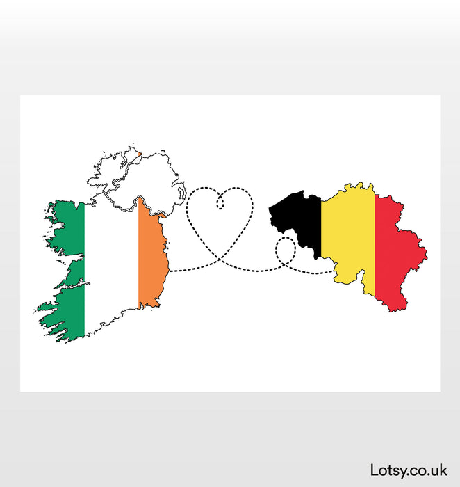 Irlanda a Bélgica