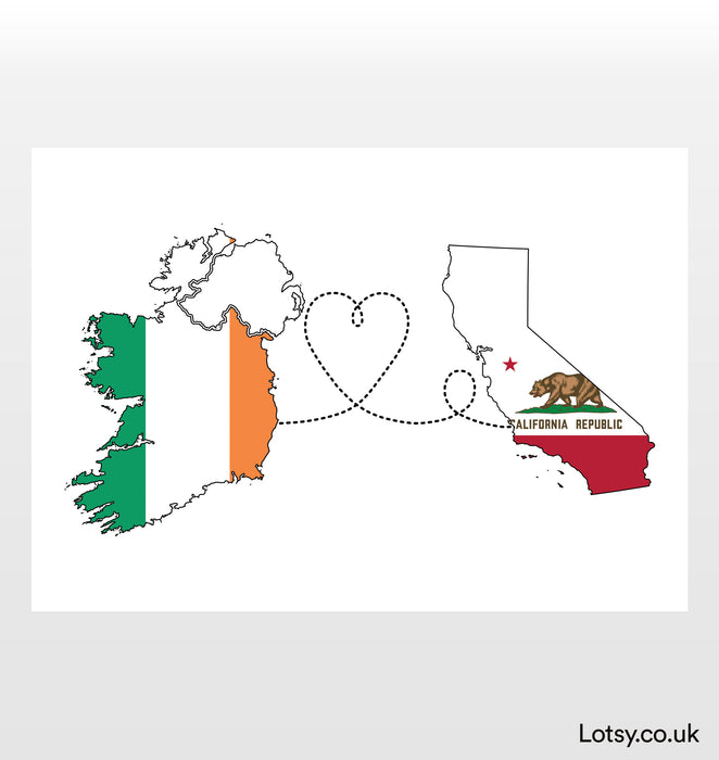 Irlanda a California