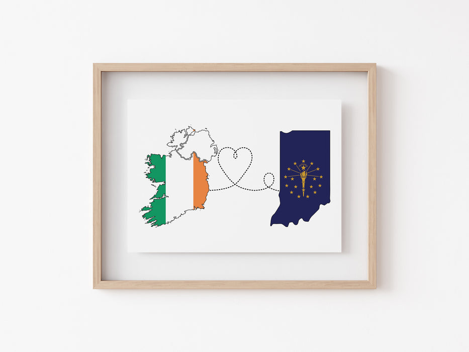 Ireland to Indiana