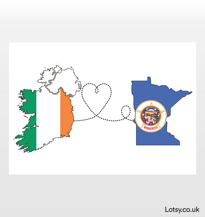 Ireland to Minnesota