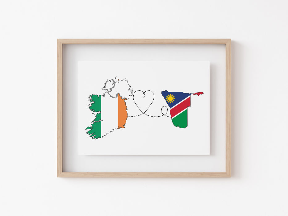 Ireland to Namibia