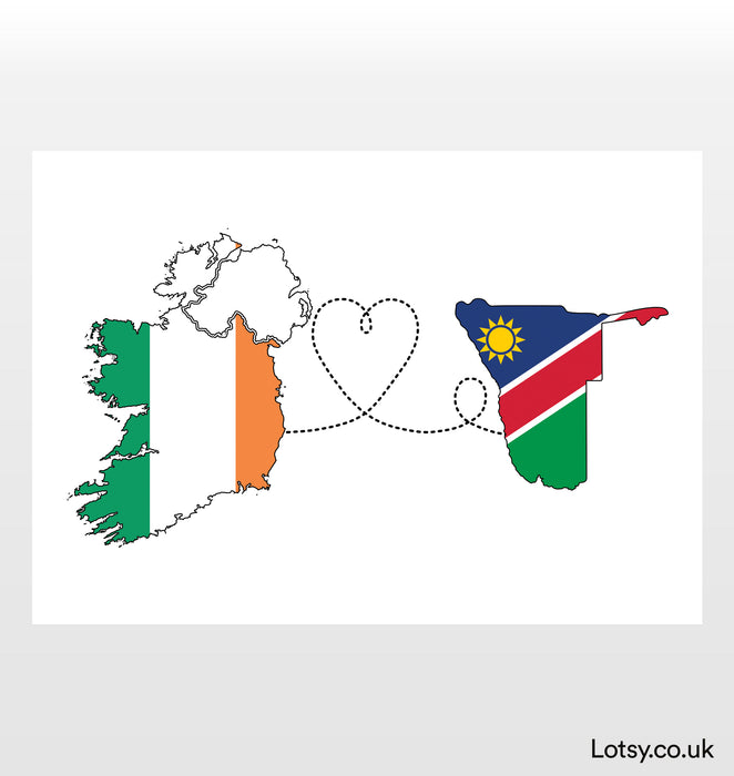 Ireland to Namibia