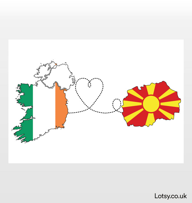 Ireland to North Macedonia