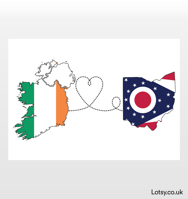 Ireland to Ohio