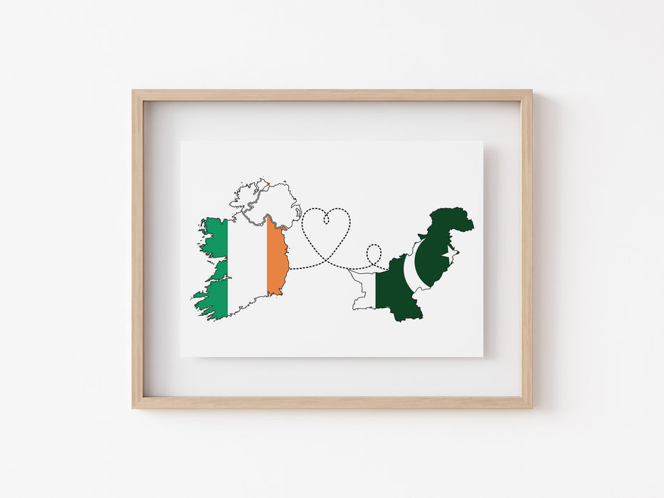 Ireland to Pakistan