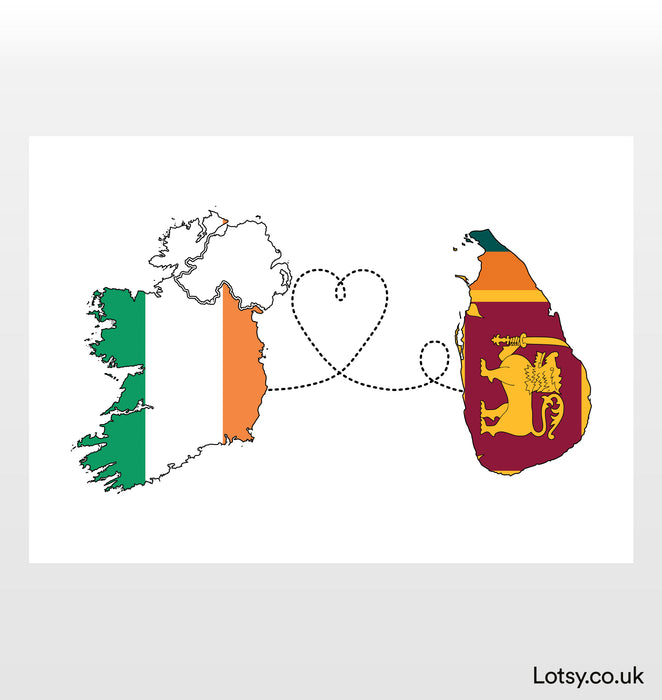 Ireland to Sri lanka