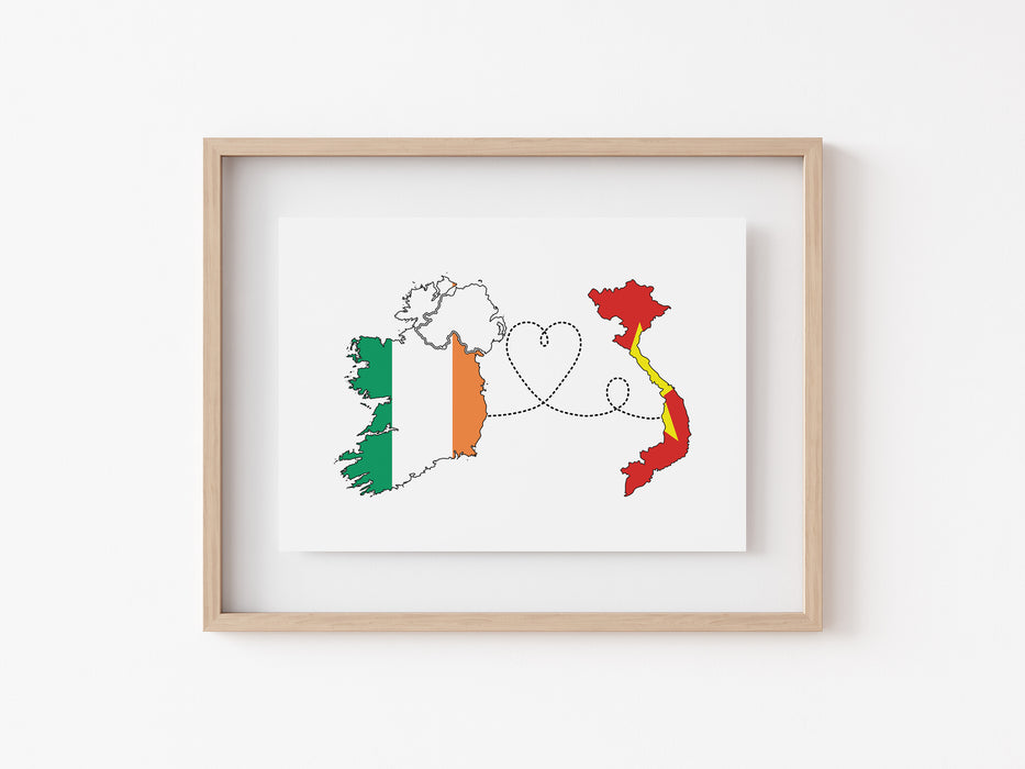 Ireland to Vietnam