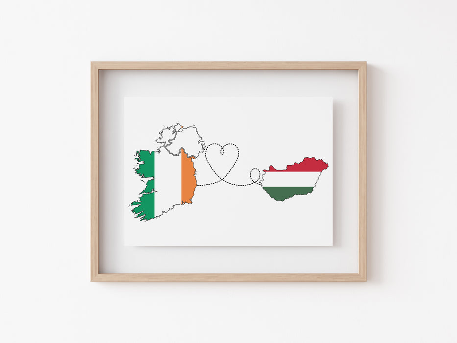 Irlanda a Hungría