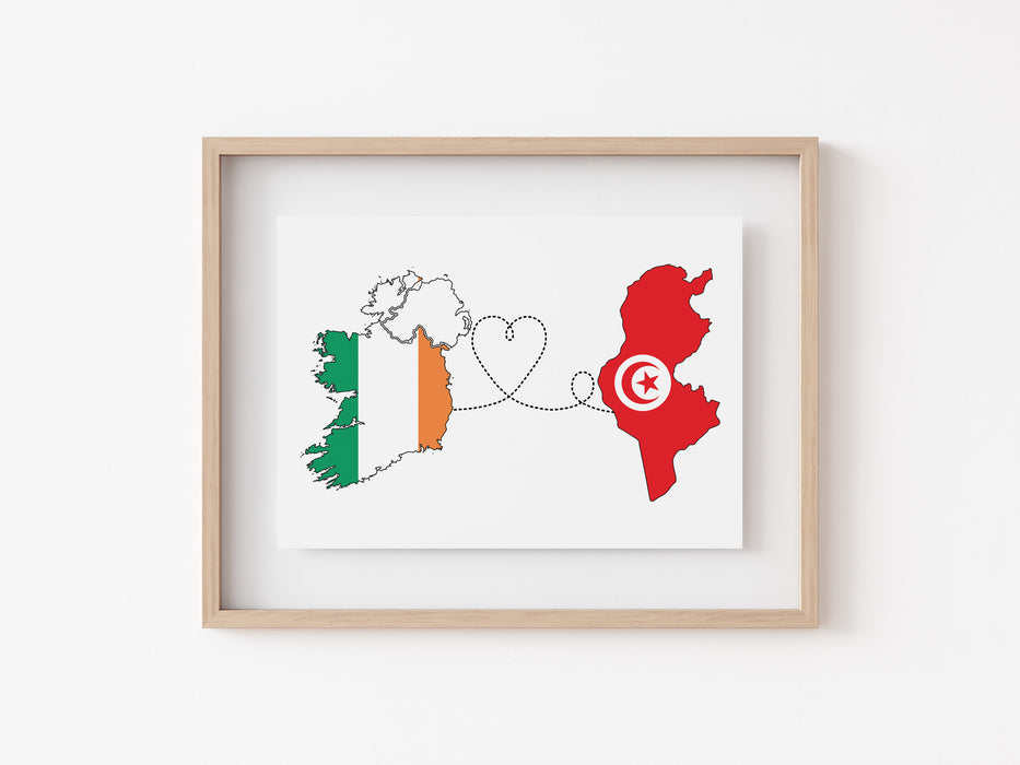 Ireland to Tunisia