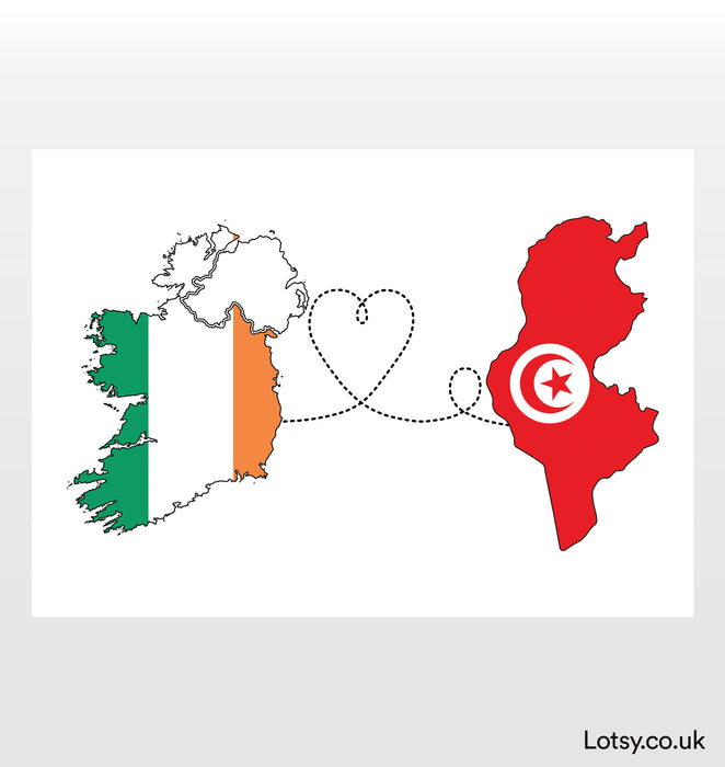 Ireland to Tunisia