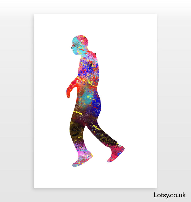 Dancer Print - Moonwalk