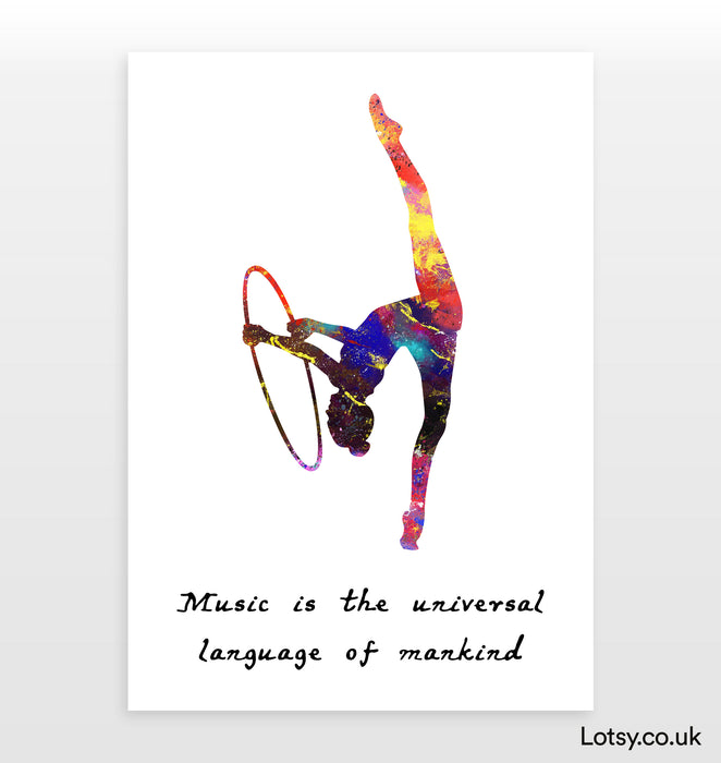 Ballet Quote - Music is the universal language of mankind