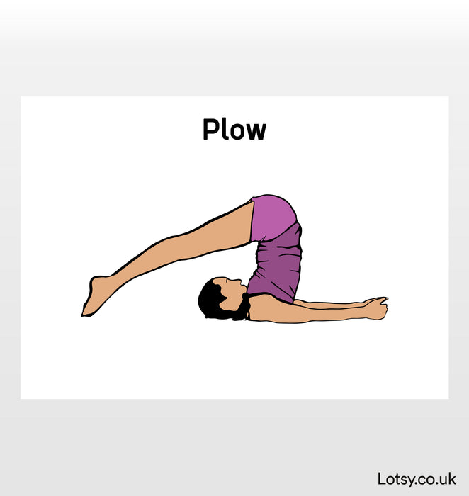 Plow - Yoga Print