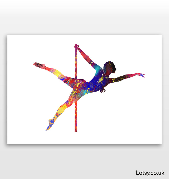 Pole Dancer Print