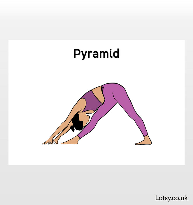 Pyramid - Yoga Print