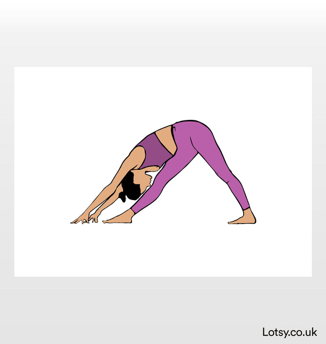 Pirámide - Impresión de Yoga